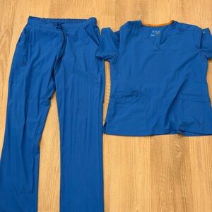 Smart Scrubs Royal Blue Women's Straight Leg Scrub Pants
